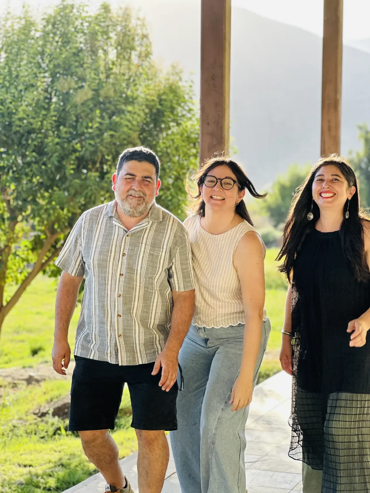 El equipo fundador de Juegarte al aire libre